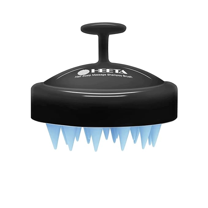 HEETA Scalp Massager Hair Growth, Soft Silicone Scalp Scrubber Shampoo Brush by HEETA