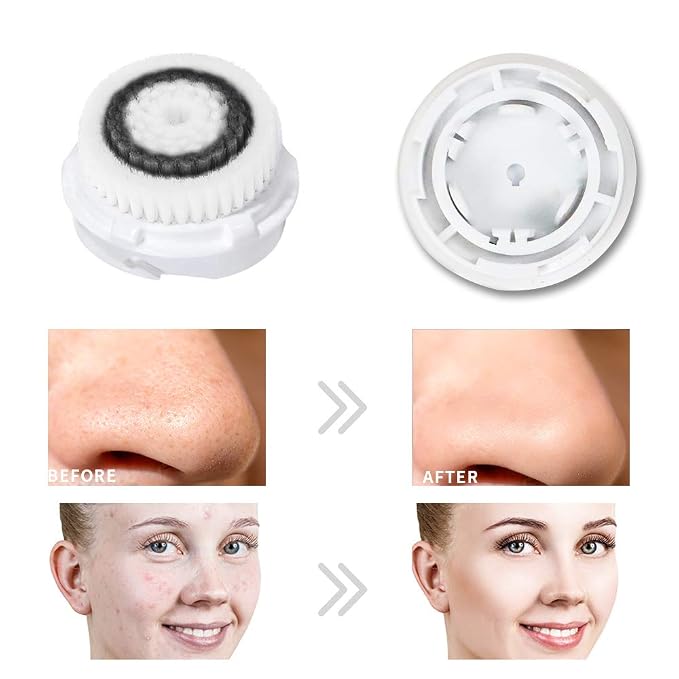 Facial Cleansing Brush Head Replacements Compatible - Image 7