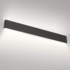 Aipsun 43.3in/40W Modern Black Vanity Light Fixtures LED Black Bathroom Wall by Aipsun