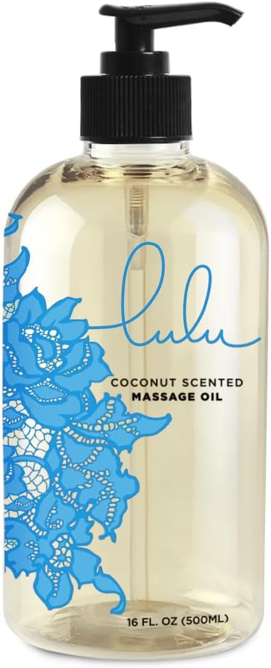 Lulu Coconut Massage Oil with Fractionated Coconut & Cocoa Butter Hydrating - Image 7