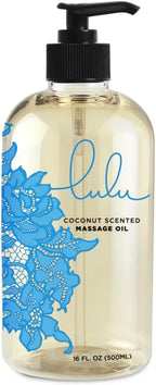 Lulu Coconut Massage Oil with Fractionated Coconut & Cocoa Butter Hydrating - Image 7