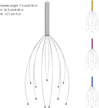 Yeipis 4 Pack Scalp Massagers, Handheld Head Massage Tingler, Scratcher - Image 2