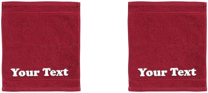 Personalize Your Towels with Custom Embroidery: Names, and Initials. Perfect by Ephesos
