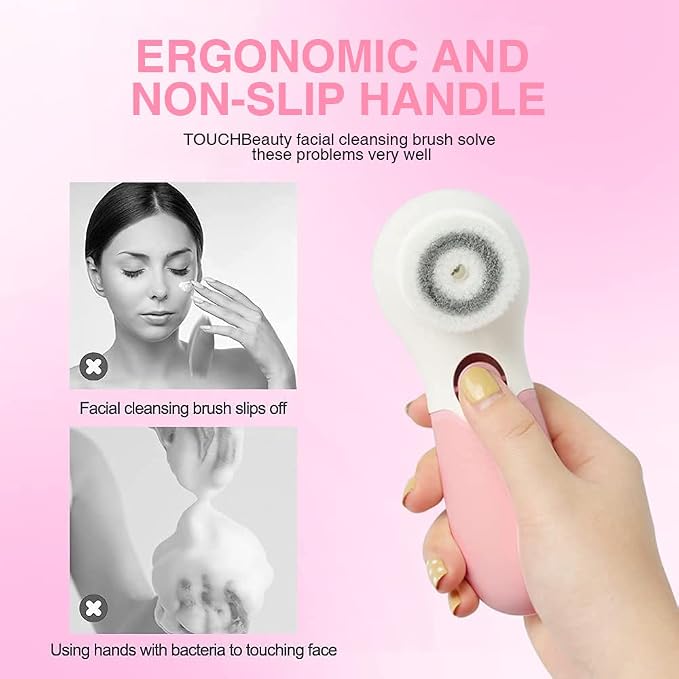TOUCHBeauty Spin Brush Face Cleanser - Image 4