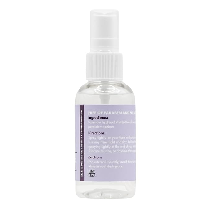 100% Natural Lavender Mist Spray, Organic Face Body Hair Hydrating Mister - Image 2