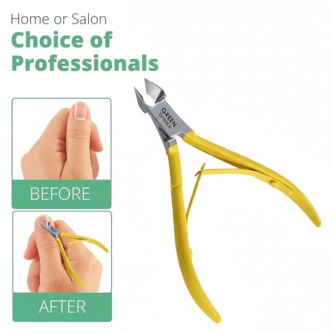 Professional Cuticle Trimmer Nail Cuticle Cutter Stainless Steel Cuticle Nippers - Image 6