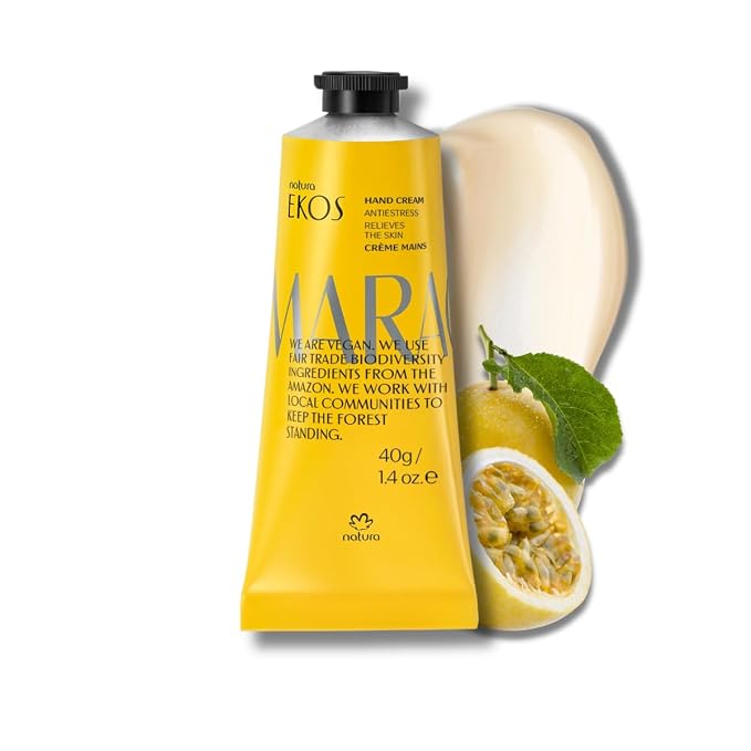 natura – Passion Fruit Hand Cream Travel Size – Soothing Balm – 24-Hour by Natura