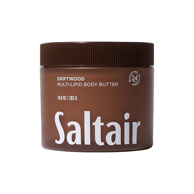 Saltair Multi-Lipid Body Butter – Hydrating 24-Hour Moisture – Body Cream by Saltair