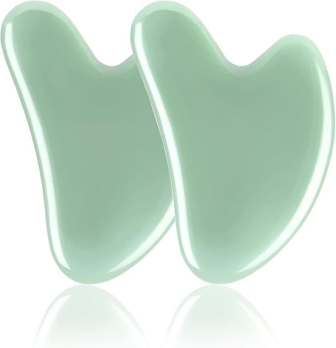 URAQT Gua Sha Massage Tool, Quartz Jade Stone Gua Sha Facial Tool, Face - Image 7