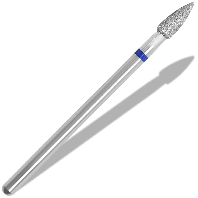 Diamond Nail Drill Bits Efile Cuticle Drill Bit Nail Buffer Bit Russian by Vnjaoi