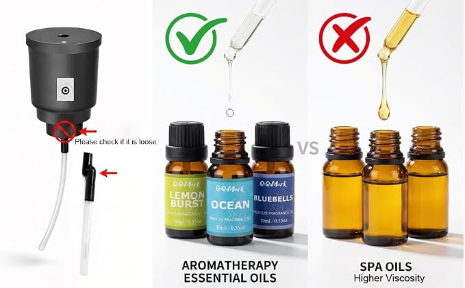 Waterless Essential Oil Diffuser, Rechargeable Cordless Scent Diffuser Machine - Image 6