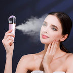 Handy Nano Facial Mister with Skin Analyzer Moisture Tester, Portable Nano Mist - Image 2