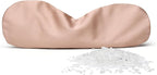 Weighted Eye Pillow for Relaxation, SPA and Travelling, 100% Natural Clear by KISMETICS