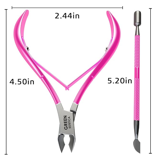 Professional Cuticle Trimmer Nail Cuticle Cutter Stainless Steel Cuticle Nippers - Image 5