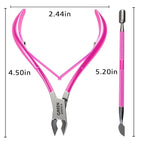 Professional Cuticle Trimmer Nail Cuticle Cutter Stainless Steel Cuticle Nippers - Image 5