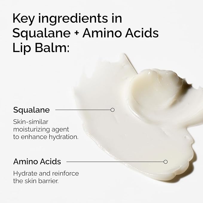 The Ordinary Squalane + Amino Acids Hydrating Lip Balm, - Image 2