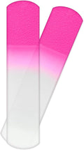 SIUSIO 2Pcs Pink Glass Foot File Pedicure Rasp Dead Skin Remover Calluses Corn by SIUSIO