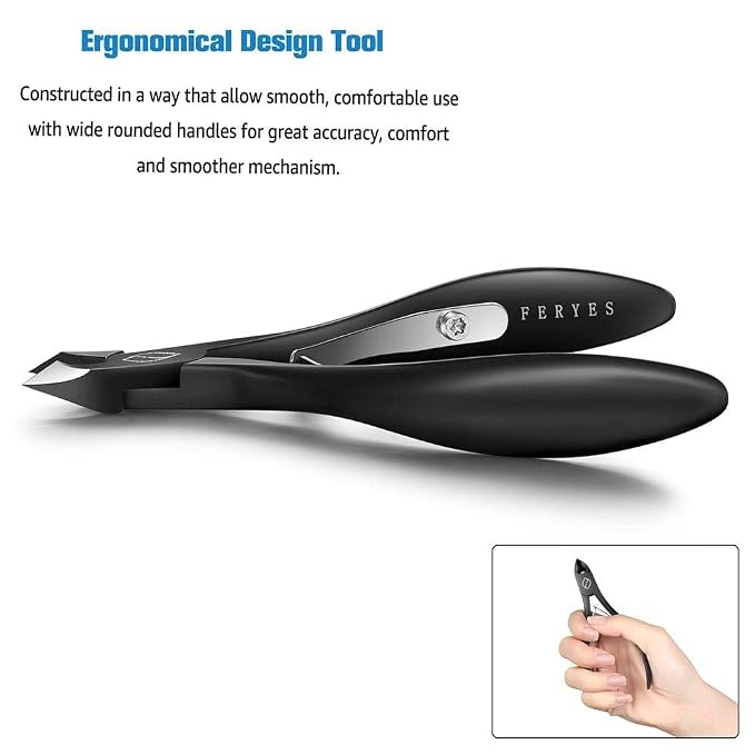 FERYES Cuticle Cutters 1/2 Jaw - Image 5