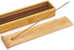 HEALLILY Bamboo Incense Stick Holder and Storage Box by HEALLILY
