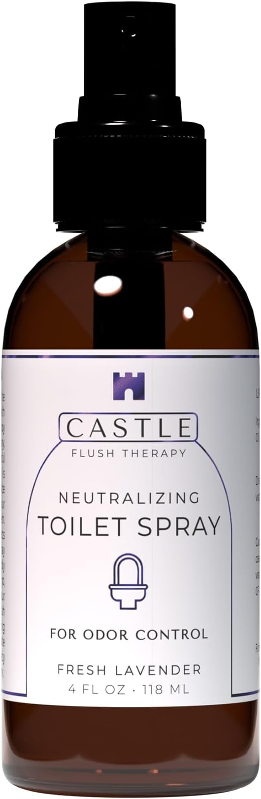 Castle Flush Therapy Neutralizing Toilet Spray | Odor Control: Mist Over the by CastleCompany
