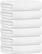 JML Bath Towel, Large Microfiber Bath Towels Set 6 Pack - Image 2