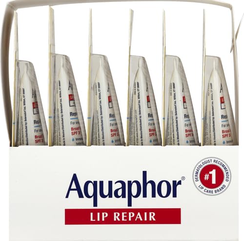 Aquaphor Lip Balm, Lip Repair, SPF 30 | Lip Protectant | 0.35 Oz Tube | Pack of - Image 16