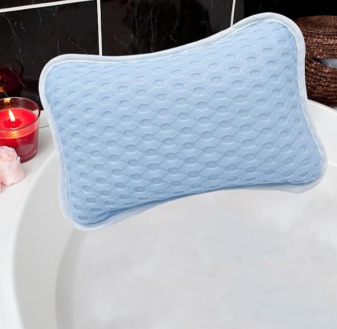 Bath Pillows for tub, Home Spa Pillows for Bathtub, Hot Tub, Head and Neck by Rasenoo