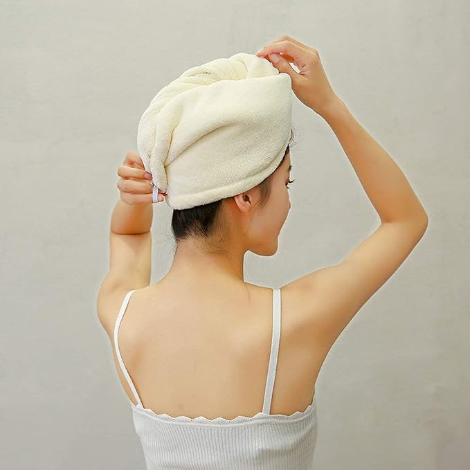 Microfiber Hair Drying Wrap Towel - Image 5
