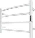 Towel Warmer with Built-in Timer Bathroom Wall Mounted Bath Towel Heater by SHARNDY