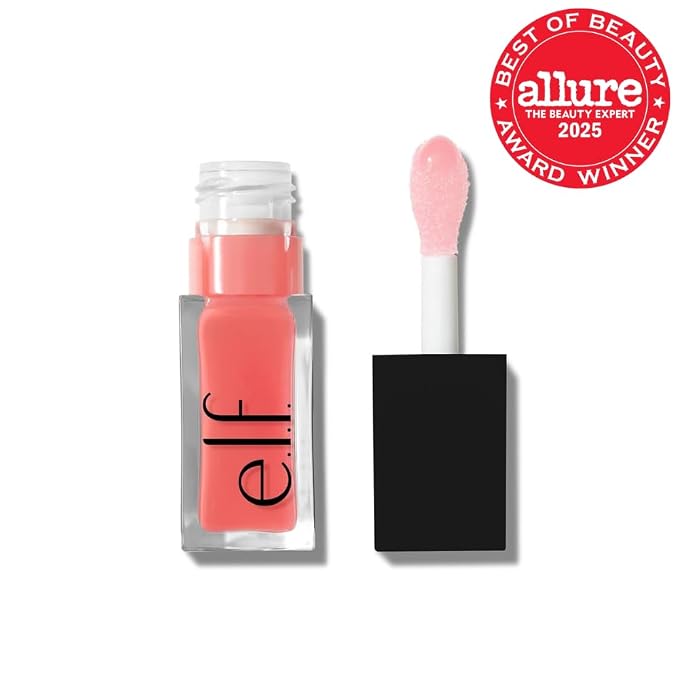 e.l.f. Glow Reviver Lip Oil, Nourishing Tinted Lip Oil - Image 2