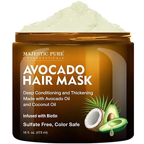 Majestic Pure Avocado and Coconut Hair Mask by BeautyandPersonalCare