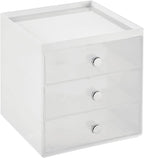 mDesign Makeup Organizer Storage Station Cube - Image 9