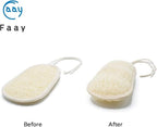 FAAY 17 Inch Natural Exfoliating Loofah Back Scrubber On a Stick - Image 3