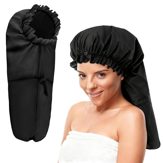 ELEBOX Extra Large Shower Cap for Braids/Curly Hair/Dreadlock | Reusable by ELEBOX
