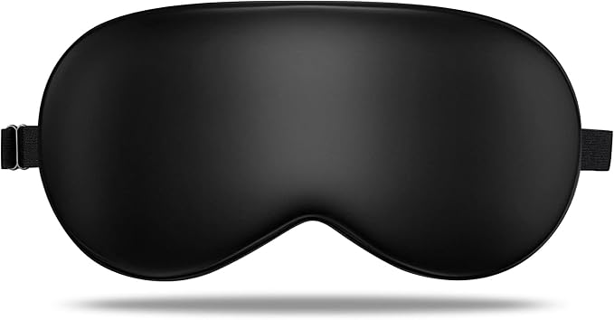 LULUSILK Mulberry Silk Sleep Eye Mask Blindfold by LULUSILK