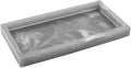 Luxspire Bathroom Vanity Tray, 8 x 4 inch Resin Dresser Jewelry Ring Dish Tank by Luxspire