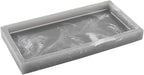 Luxspire Bathroom Vanity Tray, 8 x 4 inch Resin Dresser Jewelry Ring Dish Tank by Luxspire