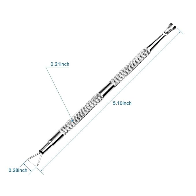 Professional Cuticle Pusher and Cutter, Cuticle Trimmer & Cuticle Remover - Image 5