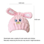 Kids Animal Hair Drying Towels, Extrame Soft & Ultra Absorbent, Fast Drying - Image 3