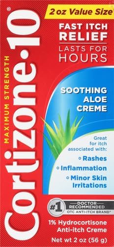 Cortizone-10 Maximum Strength Soothing Aloe Itch Relief Cream, 1% Hydrocortisone - Image 2