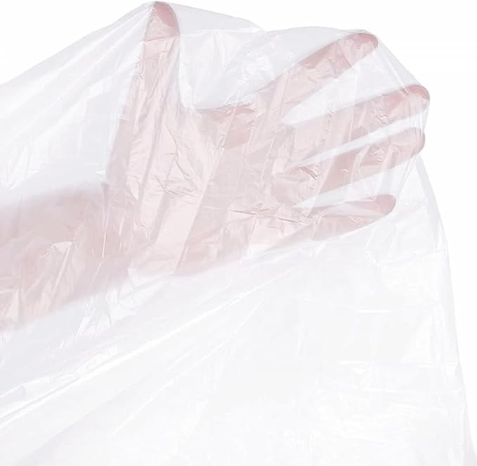 50 Pieces Disposable Plastic Sheeting, Sauna Blanket Liners Side Opening - Image 5