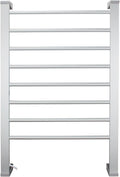 Heated Towel Rack with Timer, 8-Bar Electric Towel Warmer by BVANQ