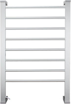 Heated Towel Rack with Timer, 8-Bar Electric Towel Warmer by BVANQ