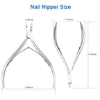 Professional Cuticle Nippers Kit, Cuticle Trimmer - Image 9
