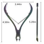 Professional Cuticle Trimmer Nail Cuticle Cutter Stainless Steel Cuticle Nippers - Image 7