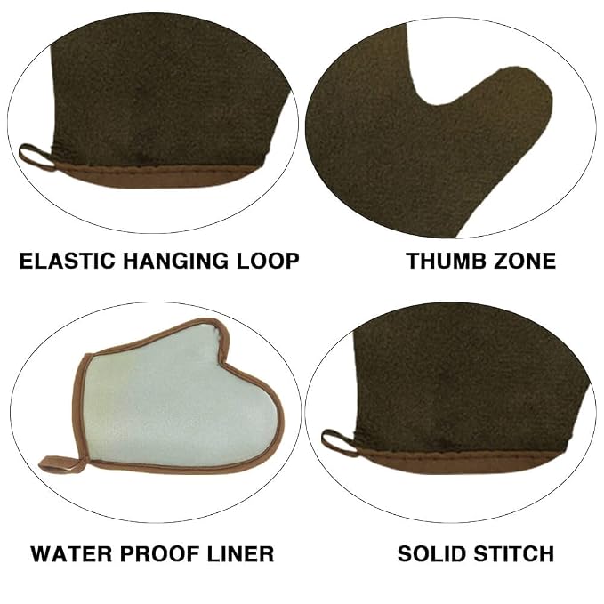 4 Pack Self Tanning Mitt Applicator Kit, - Image 2