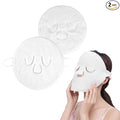 BLACKCROWN 3 Holes Towel Mask Reusable Face Towel Mask Cold Hot Compress Facial by BLACKCROWN