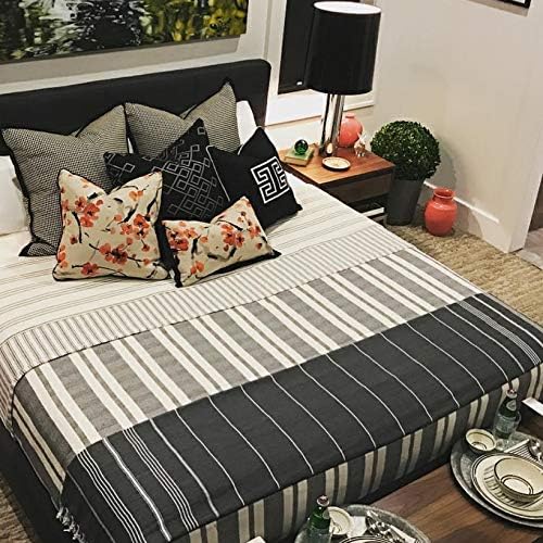 Bersuse Towels Anatolia XL Beach Blanket Throw Blanket Turkish Towel 100% - Image 4