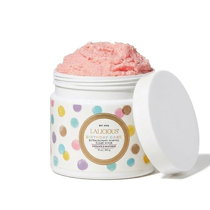 LALICIOUS Birthday Cake w Pink Shimmer by LALICIOUS