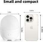 SEEDSEEL 150ML Cordless Battery Powered Essential Oil Diffuser, 7 Hours Run Time - Image 2